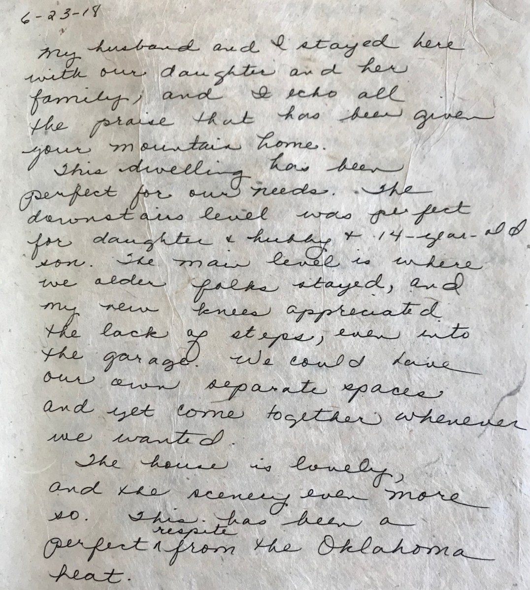 Estes Park Cabin Rental Review